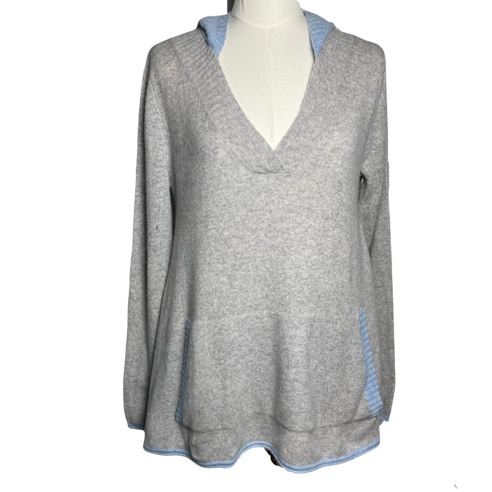 100% Cashmere Hoodie by Jane Ann Westfahl Lagenlook M - Picture 1 of 11